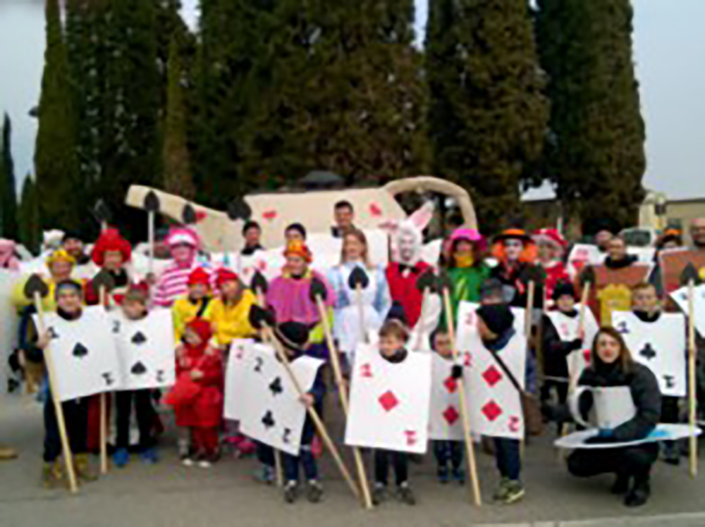 Carnevale genitori e bambini